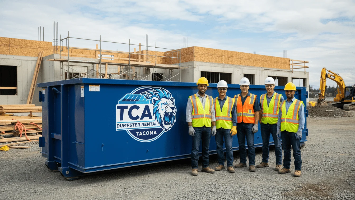 Construction Dumpster In Tacoma