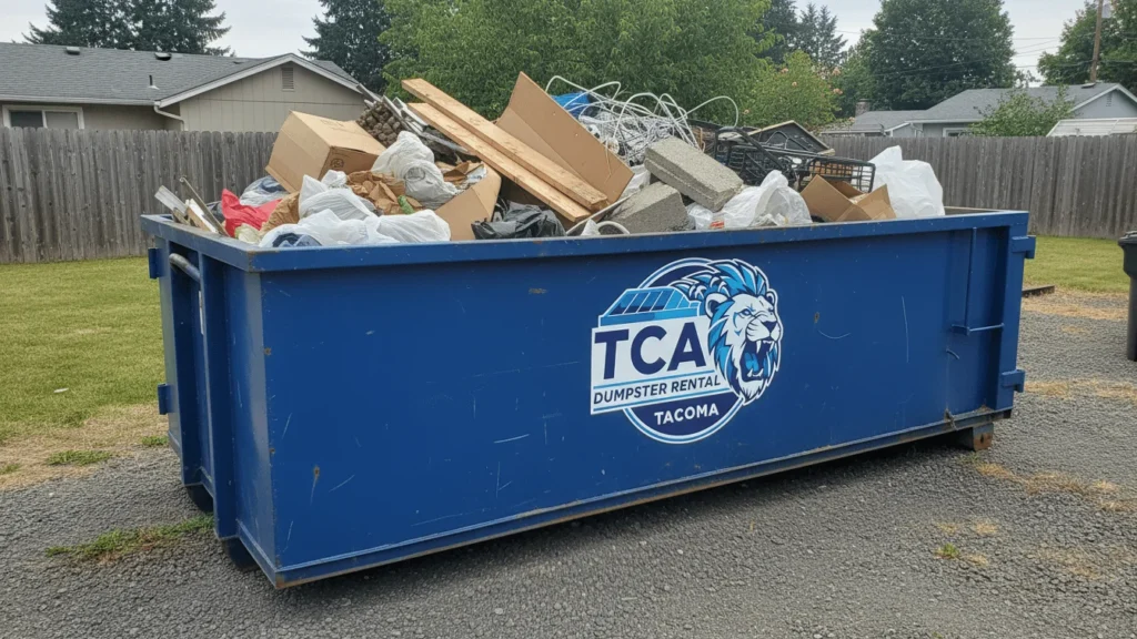 Junk Removal Dumpster In Tacoma