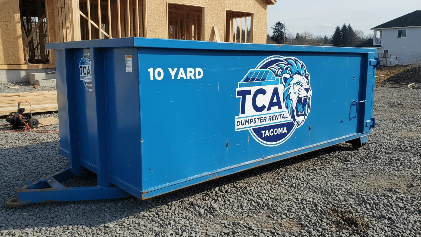 10-Yard Dumpster Cost in Tacoma WA