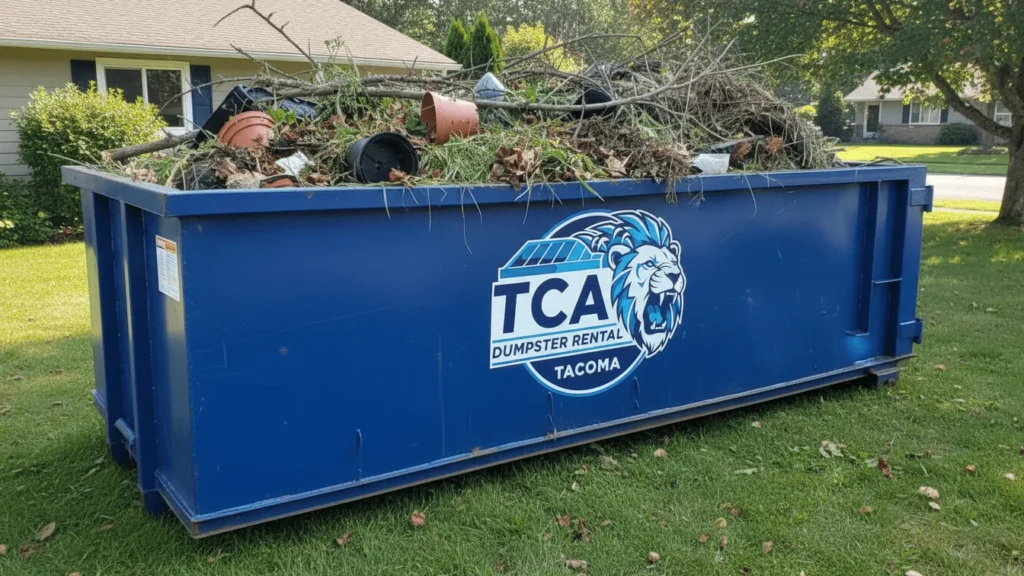 Yard Waste Dumpster Rental Tacoma