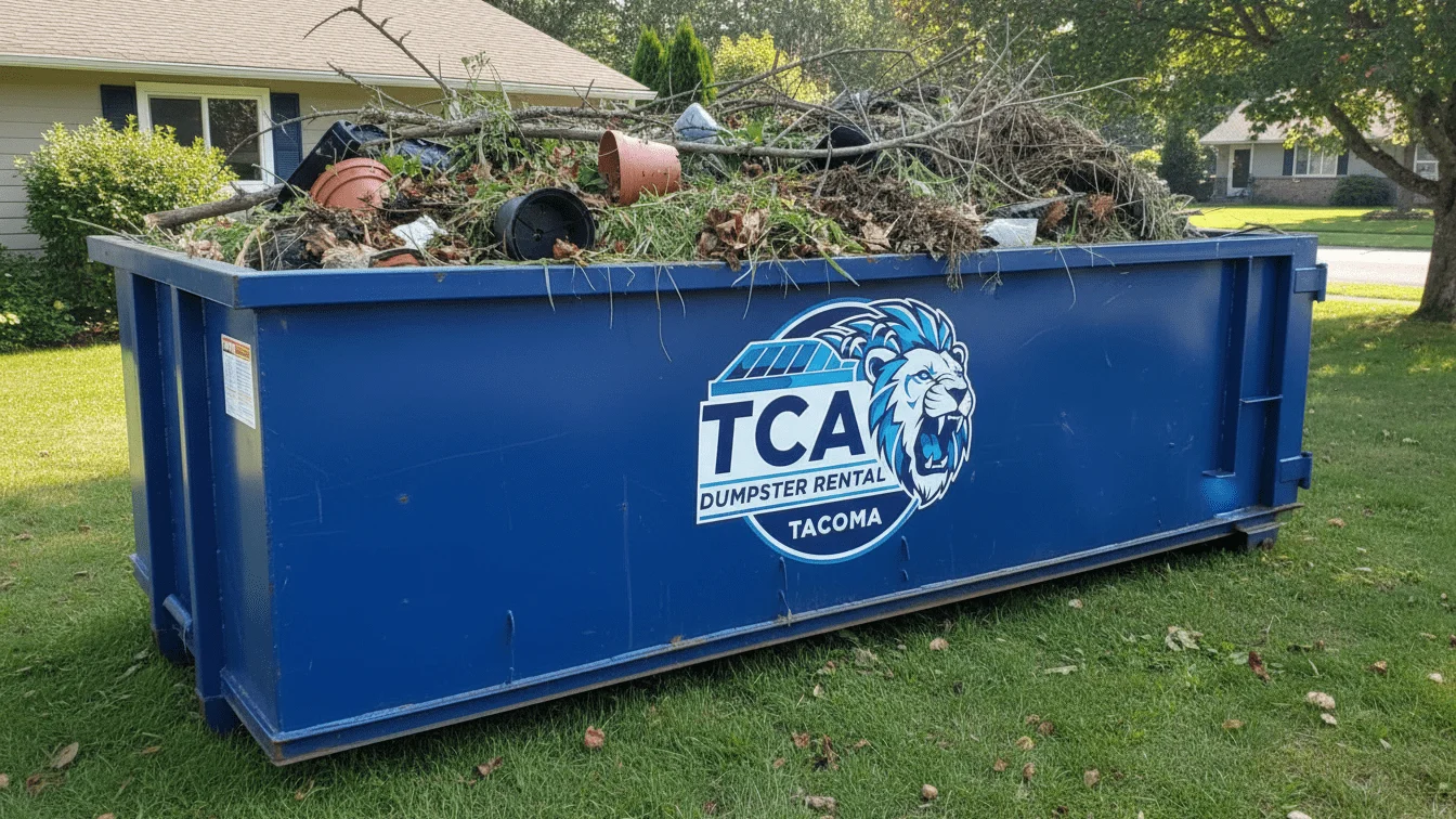 Yard Waste Dumpster Rental Tacoma